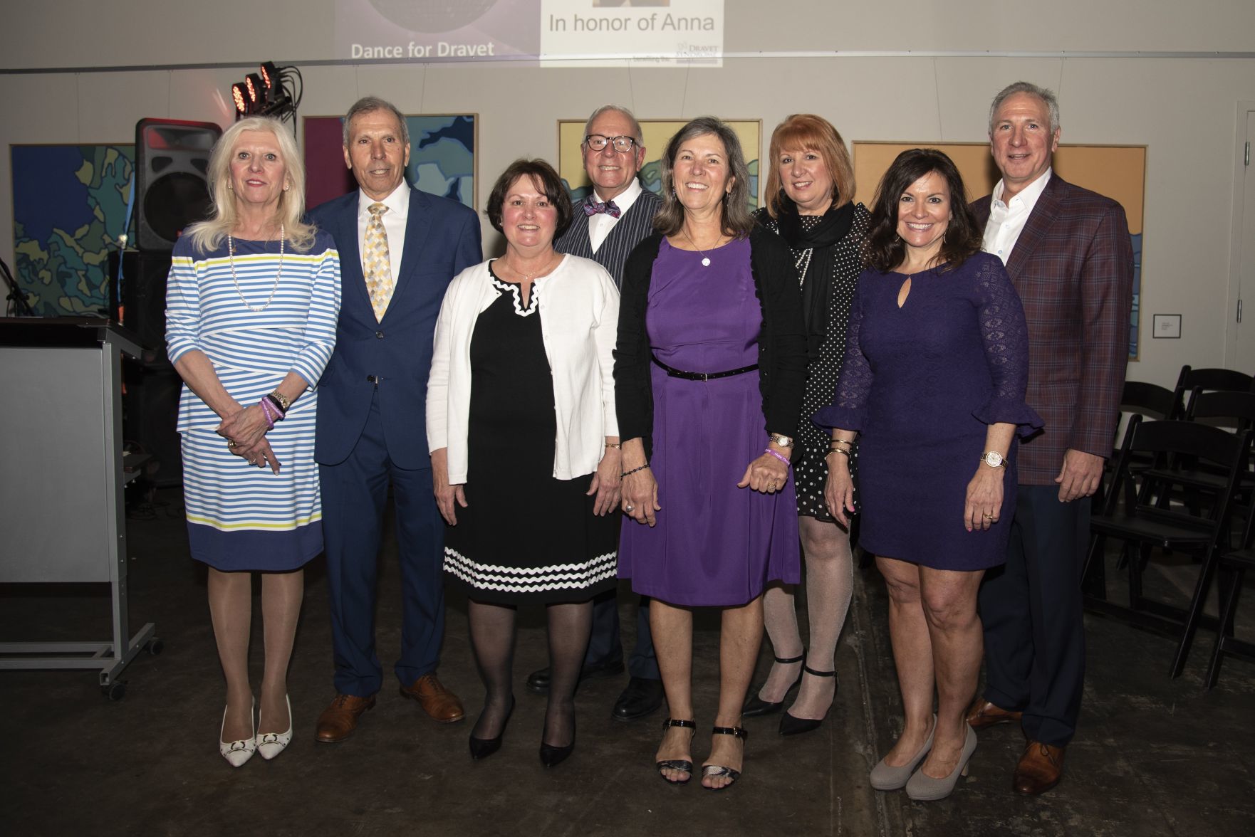 Patricia Odlaug, Jim Brennan, Margaret Auer, Tim Brennan, Mary Talleur, Barbara Hartmann, Kathleen McGuire, Michael Brennan